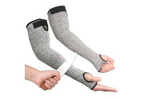 Wrist Bracers Sport Drive Work Guard Outdoor Durable Wear Anti Gloves Safety Cut Resistant Arm Sleeves