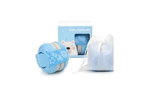 Baby Ear Defenders Noise Cancelling Hearing Protection with Anti-Slip Headband Safety ABS Material Ear Muffs for Sleeping
