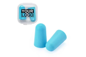 Custom Ear Plugs Noise Reduction Earplugs With Case For Sleep PU Foam Earplugs