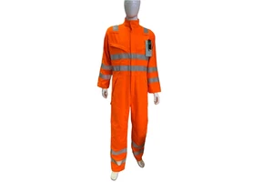 Factory Safety Fire-fighting Clothing with Built-in Refrigeration System Waterproof & Flame-retardant Fabric Reflective Tape