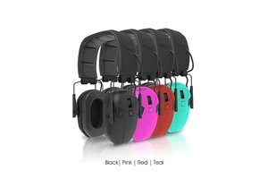 SW16 Professional Bluetooth 5.3 Electronic Hearing Protection Earmuffs NRR 23dB SNR 31dB ANSI EN352 Noise Cancelling Headphones