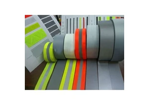 YouGuang Reflective Webbing Reflective Fabric Material Reflective TC Polyester Tape for Warning Highly Visible Reflective Ribbon