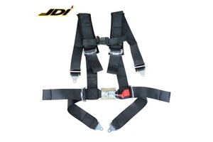 Racing Harness with Latch 4 Point 3'' Car Safety Belt with Latch Seat Belt Safety Belt