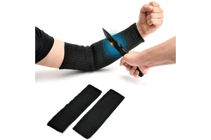 Anti Abrasion Cut Burn Resistant Safety Garden Kitchen Yark Work Arm Protection Sleeves