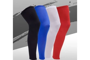 Fitness Compression Full Leg Sleeves Calf Guard Men Women Soccer Basketball Running Cycling Leg Protect Custom Leg Knee Sleeve