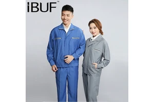High Quality Safety Work Clothing Unisex Wear-Resistant Factory Uniform