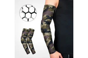 Wholesale Camouflage Elbow Guard Joint Anti-collision Breathable Sleeves Outdoor Basketball Football Volleyball Mountaineering