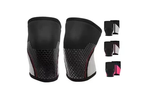 7mm Neoprene Weightlifting Knee Pads Non-Slip Soft Compression Sleeves for Heavy Duty Powerlifting and Strength Training