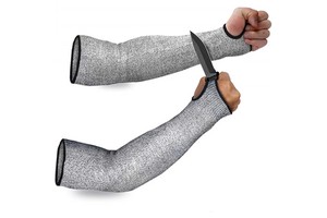 Glass Industry Protective Safety Working Arm Protection Sleeves Cut Resistant Sleeves
