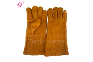 High Quality Cow Leather Welding Gloves for Welder Hands protection
