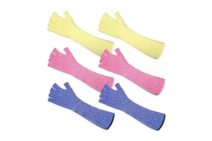 High Performance Forearm Protective Sleeves with Fingers Cut Resistant Sleeve Arm Level 5 Protection Arm Protectors