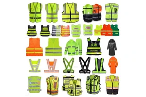 Security Jacket Yellow Shirt Mens Vest Clothing Motorcycle Safety Vest 300d Oxford Hi Viz Trousers Work Out Clothes