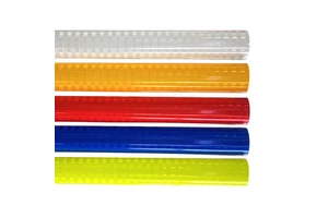 Printable Eco-Friendly Adhesive Reflective Sheeting Sticker High Intensity HIP Prismatic Acrylic Self Adhesive Longevity Safety