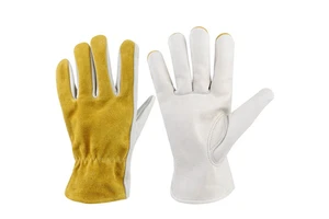 New Latest Design Wholesale Price Leather Welding Gloves Men Good Quality Waterproof WG-1000 OEM Service
