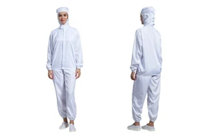 H-1106 80% Polyester+20% Cotton Safety Clothing Pet Food Processing Uniforms Work Clothes for the Food Processing Industry