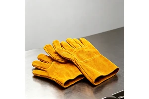 New NXHY Heat Resistant Cattlehide Welding Gloves For MIG TIG Welding Safety