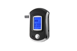 High-precision Hand-held Digits Display Breath Alcohol Tester Breathalyzer with Buzzer for Alarm