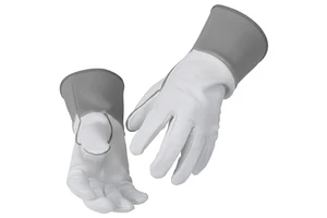 Premium Industrial Cowhide Leather Welding Gloves TIG MIG Heat Resistant Fireproof Safety Work Gloves Heavy Duty Durable USA EU