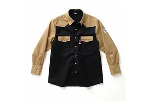 NFPA2112 Fire-Resistant CAT2 Custom Shirts 100% Cotton Welding Work Clothing