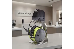 OEM Customized Electronic Bluetooth Hearing Protection Headset NRR 24dB Soundproof Earmuffs For Shooting Tactical