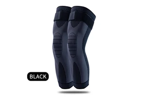 Long Knee Sleeve Patella Guard Elastic Sports Leg Knee Support Brace Wrap Protector