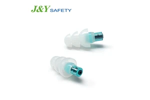 Wholesale Reusable Silicone Hearing Protection Noise Reduction Earplugs For Sleep And Music J&Y EC-3007