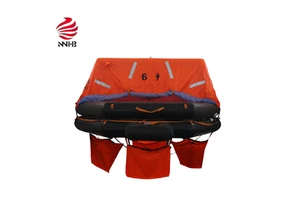 Throw Over Board Life Saving Application EC Certified SOLAS Approved a Type Inflatable Liferaft 4 Person