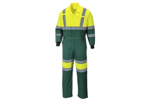 Wear Resistant Industrial Work Wear Suits Safety Uniform for Men Comfortable Water Proof Polyester White Color Anti-static