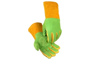 Industrial Safety Leather Welding Gloves Outdoor Touch Screen Fire Resistant Breathable Eco-Friendly TIG MIG Work Gloves