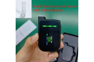 Professional Breath Alcohol Tester High Accuracy BAC Electrochemical Alcohol Detector Breathalyzer H3 Model 0.01mg/L Resolution