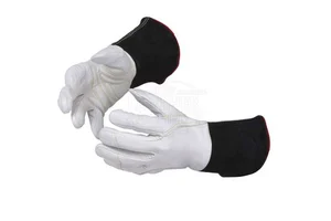 Heat Resistant Welding Gloves With Durable Build Soft Lining Strong Palm Support Flexible Movement And Long Term Comfort