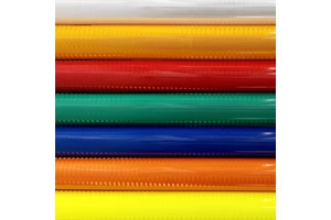 LU Night Bright PET Self Adhesive Reflective Vinyl Film High Visibility Honeycomb Prismatic Reflective Material Sheeting