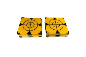 Plastic High Reflective Brightness Reflective Target Sticker Sheet 3M for Survey Use 100x100mm