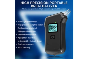 Conveniently Portable High Precision DUI Alcohol Tester Mouth Driver Convenient High Accuracy Alcohol Concentration Measuring