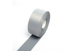 Ordinary Brightness TC Fabric 5cm Gray High Reflector 5cm Reflective Tape Sewn on the Safety Vest Overalls