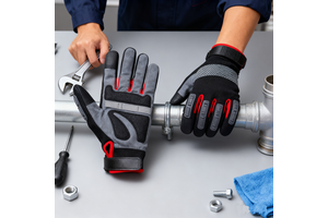 Anti-impact Breathable Touchscreen Puncture Proof Breathable Heavy Duty Work Glove Safety Gloves Construction Welding Hand Glove