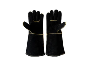 Leather Welding Gloves and Welder Hand Protection Durable Working Gloves for Safety OEM Available