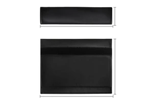 Muchkey Customize Safety Belt Shoulder Cover 2pcs Leather Seat Belt Breathable Protection Cover Car Accessories