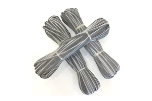 Silver Grey Reflective Piping Colorful Sewing Fabric Piping Reflect for Clothes