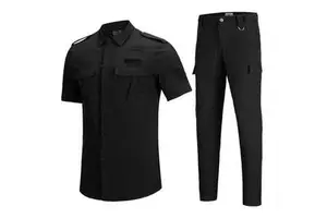 Poly Cotton Waterproof Fire Proof Anti-Heat Uniform for Factory Labour Workwear Pant Shirt Safety Clothing