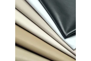Custom Thickness Microfiber Bonded Leather Eco-friendly Microfiber Leather for Footwear Raw Material