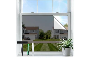 SILVER 35 High Quality PET Nano Ceramic Window Film One Way Vision Mirror Reflective Privacy Protection UV & Infrared Rejection