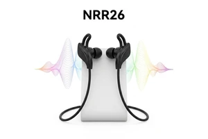 New Low Price Bluetooth Wireless Neckband Shooting Earplugs NRR 26dB Noise Reduction Safety Outdoor Earbuds