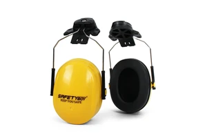 SAFETYBOY ABS Material Noise Cancelling Ear Muffs Hearing Protective Soundproof Safety Ear Protector and Helmet