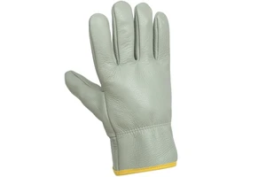 Welding Gloves Long Cuff Welder Cow Split Sheepskin Leather Hand Protection Safety Gloves