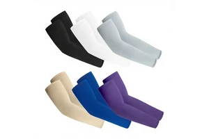 Summer Adults Unisex Outdoor Cycling Arm Sleeves Breathable Spandex/Polyester Sun Protection 120g Customized Logo High Quality