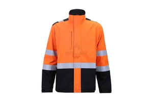 FR Multi Norm Workwear Jacket Flame Resistant and Water Proof Safety Apparel with Reflective Features