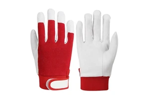 Wholesale Breathable Leather Sheepskin Electric Welding Safety Gloves Waterproof Hand Protection for Garden Work