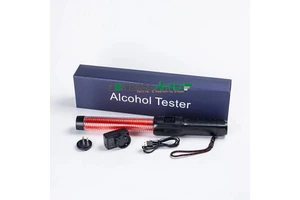 Newest Fuel-cell Sensor Built-in Pump Alcohol Breathalyzer Contactless Inspection Alcohol Tester 0~1.000mg/L Testing Range