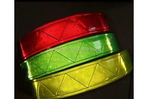 Reflective Strip PVC Prismatic Tape Reflective Cloth Material Tape EN471 Reflective Tape Sew on